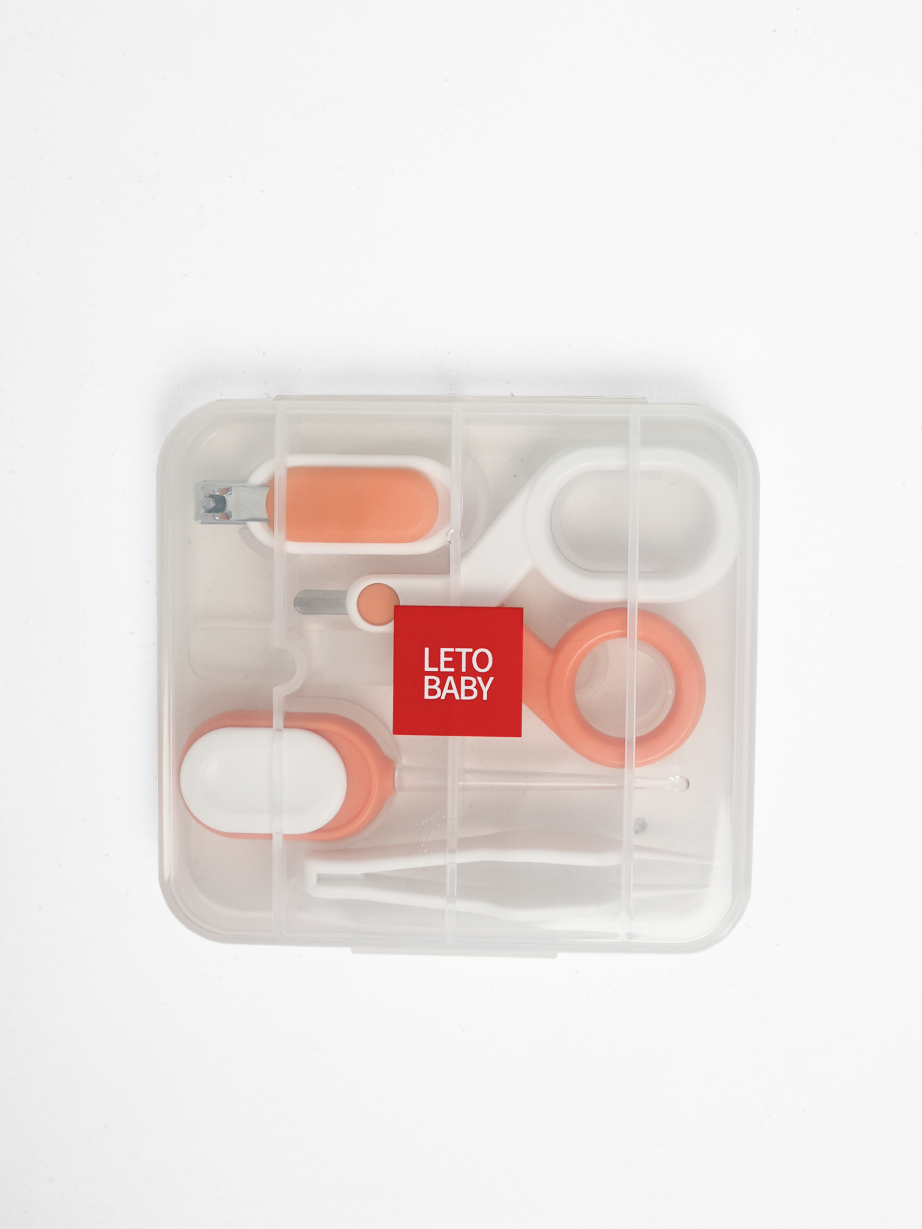 Ножницы детские набор для маникюра новорожденным, leto baby