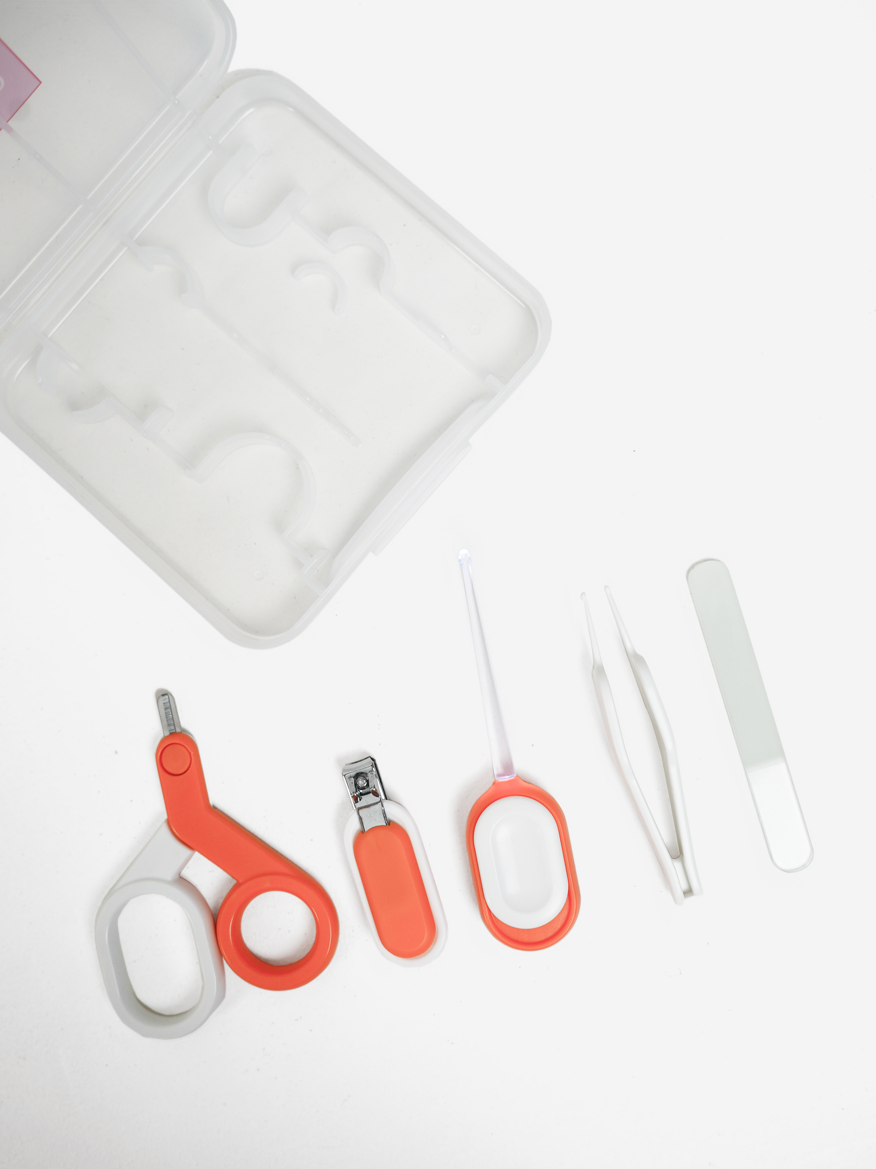 Ножницы детские набор для маникюра новорожденным, leto baby