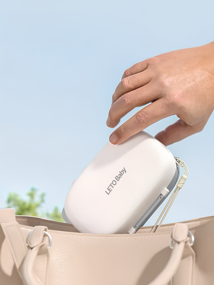 Ершик для бутылок силиконовый сушилка для сосок LETO Baby