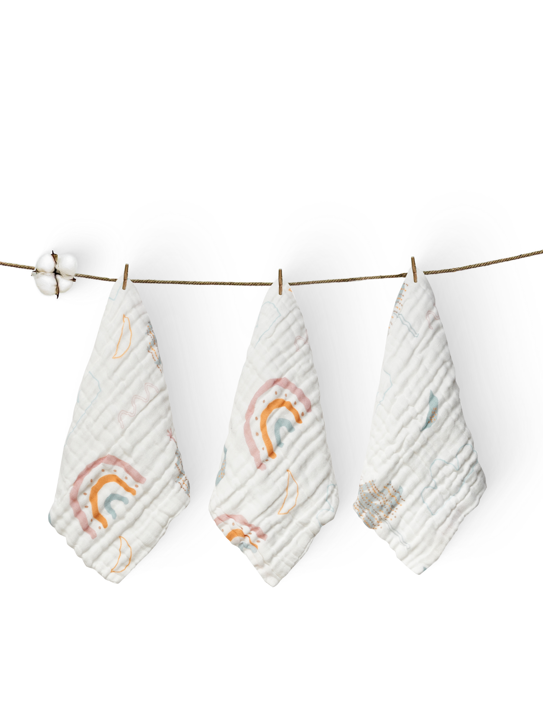 Детское полотенце 25x25 см leto baby