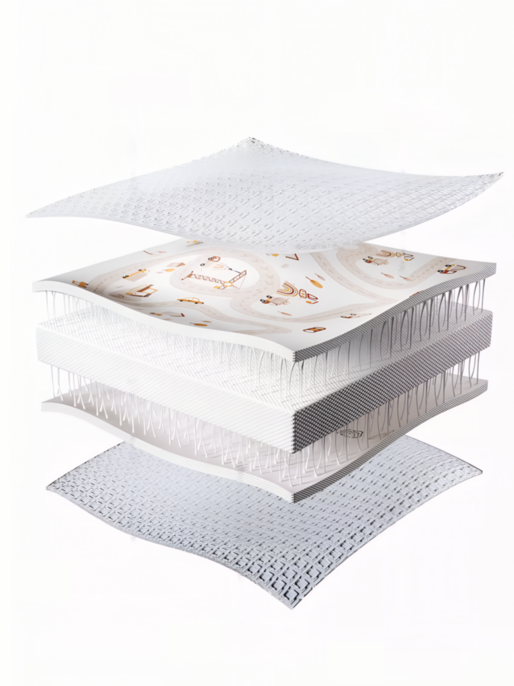 Детский коврик для ползания LETO Baby