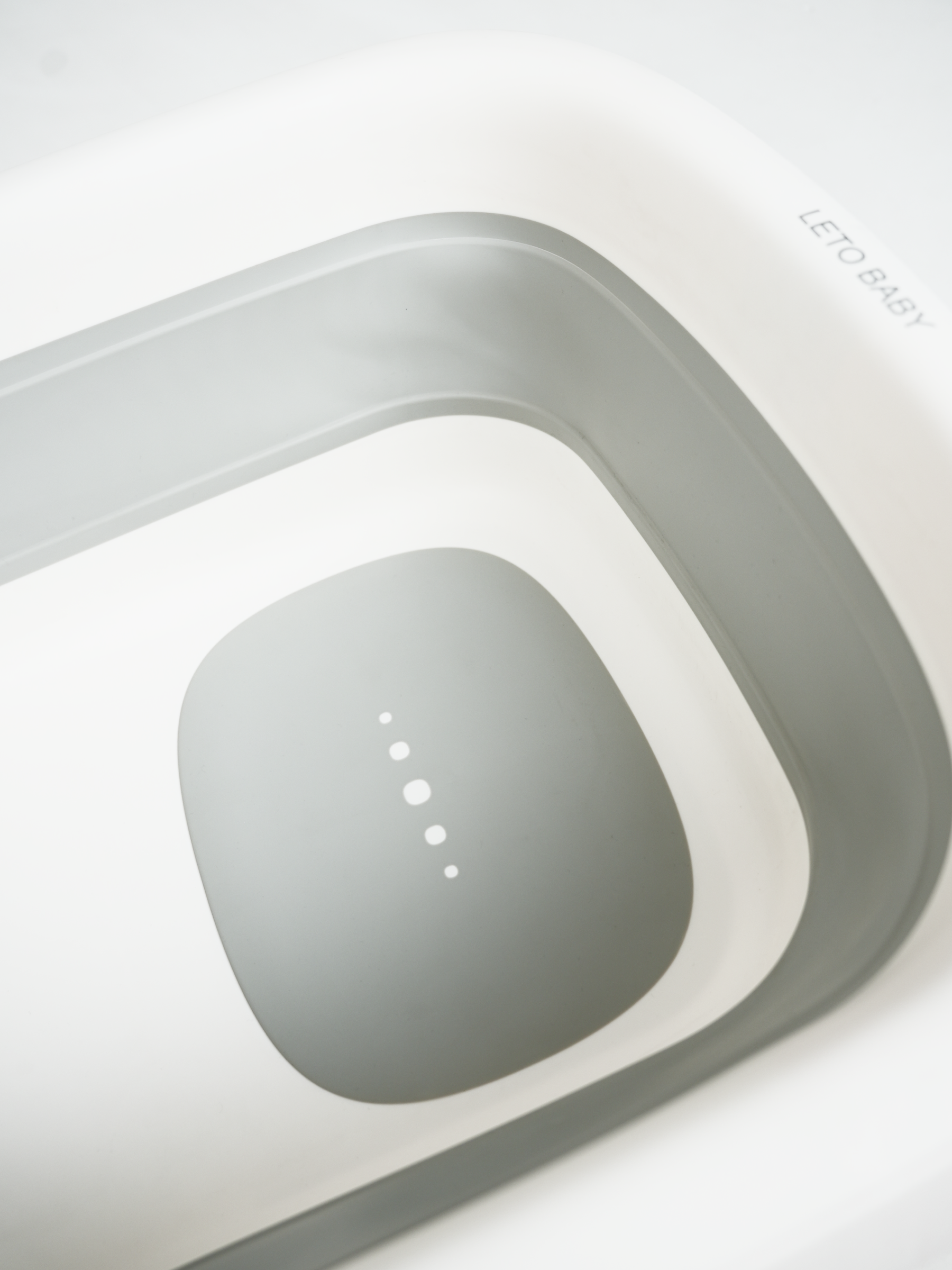 Ванночка для купания новорожденных складная с термометром